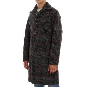 CAPPOTTO CHECKED BLU